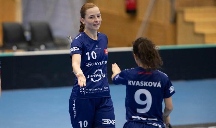 Dudovič a lúčiaca sa Ferenčíková florbalistami sezóny